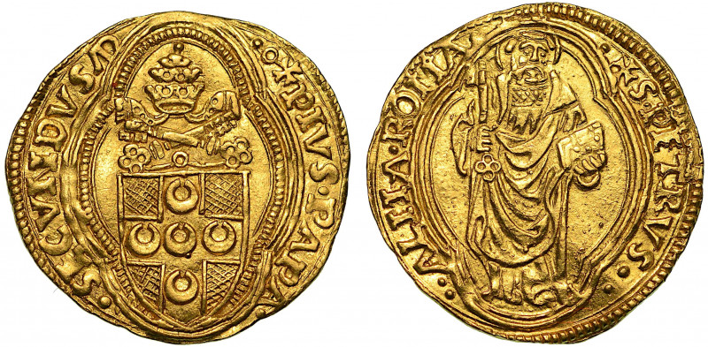 PIO II (Enea Silvio Piccolomini), 1458-1464. Ducato papale (periodo teorico di e...