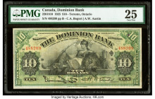Canada Toronto, ON- Dominion Bank $10 2.1.1925 Ch.# 220-18-10 PMG Very Fine 25. 

HID09801242017

© 2020 Heritage Auctions | All Rights Reserved