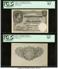 Ceylon Government of Ceylon 5 Rupees 1.7.1938 Pick UNL Front and Back Photo Proof PCGS Choice New 63 (2). 

HID09801242017

© 2020 Heritage Auctions |...
