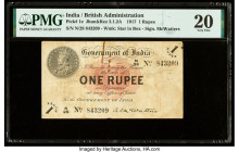 India Government of India 1 Rupee 1917 Pick 1e Jhun3.1.2A PMG Very Fine 20. Rust is noted on this example.

HID09801242017

© 2020 Heritage Auctions |...