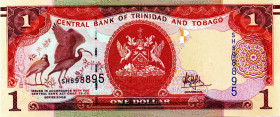 TRINIDAD & TOBAGO 1 Dollar 2006 RADAR SH598895 UNC