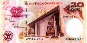 Papua New Guinea 20 Kina 2008 5277777 UNC