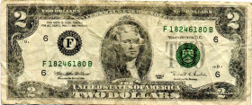 USA $2 Dollars 1995 ERROR, Insufficient Inking Error Rare VF
Here is a similar and recently sold example: https://www.ebay.com/itm/324857598326?hash=...