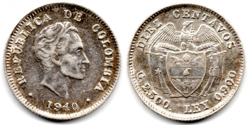 Biddr - Torres De Plata, E-Live Auction 14, Lot 532. COLOMBIA 10 ...