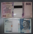 ZIMBABWE & COLOMBIA 2 Bundles (200 Notes) Both UNC Original With THE SAME SERIAL NUMBERS
Both Bundles with the same serial Numbers. Zimbabwe has 7 Di...