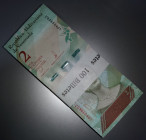 VENEZUELA Bundle (100 Notes) 2 BsS 2018 100 REPLACEMENT / STAR NOTES 100 CONSECUTIVE PIECES
Original Star Not Bundle, very rare