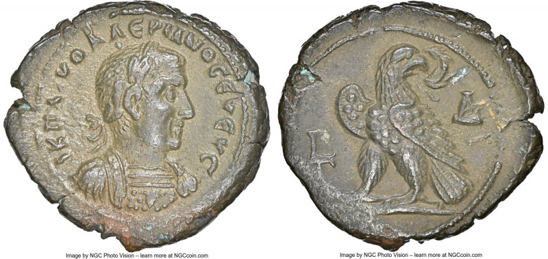 EGYPT. Alexandria. Valerian I (AD 253-260). BI tetradrachm (25mm, 11.59 gm, 12h)...