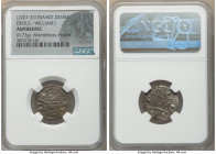 Deols. William I 4-Piece Lot of Certified Deniers ND (1207-1233) Authentic NGC, Weights range from 0.73-0.79gm. Sold as is, no returns. Ex. Montlebeau...