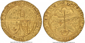 Anglo-Gallic. Henry VI (1422-1461) gold Salut d'or ND (1423-1453) MS62 NGC, Rouen mint, Lion mm, Fr-301. 3.49gm. 

HID09801242017

© 2020 Heritage...