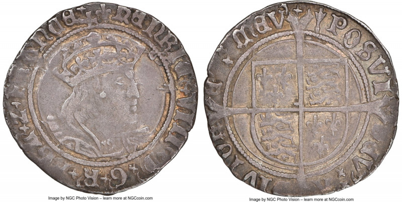 Henry VIII (1509-1547) Groat ND (1526-1544) XF45 NGC, London mint, Lis and Arrow...