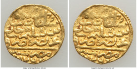 Ottoman Empire. Suleyman I (AH 926-974 / AD 1520-1566) gold Sultani AH 926 (AD 1520/1521) VF, Misr mint (in Egypt), A-1317. 18.2mm. 3.46gm.

HID0980...