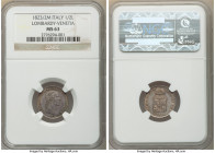 Lombardy-Venetia. Franz I 1/2 Lira 1823-M MS63 NGC, Milan mint, KM-C5.2. Ash gray and olive-gold toned. 

HID09801242017

© 2020 Heritage Auctions...