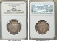 Naples & Sicily. Carlo II Tari 1686 AG-A MS64 NGC, KM104. Crisp detailed strike with colorful toning. 

HID09801242017

© 2020 Heritage Auctions |...