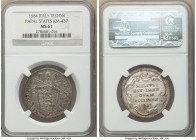 Papal States. Innocent XI Testone 1684 MS61 NGC, Rome mint, KM437. One year type. 

HID09801242017

© 2020 Heritage Auctions | All Rights Reserved...
