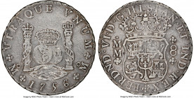 Ferdinand VI 8 Reales 1756 Mo-MM XF40 NGC, Mexico City mint, KM104.2. 

HID09801242017

© 2020 Heritage Auctions | All Rights Reserved