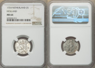 Holland. Provincial 2 Stuivers 1724 MS64 NGC, KM48. 

HID09801242017

© 2020 Heritage Auctions | All Rights Reserved