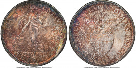 USA Administration 50 Centavos 1903 MS64 NGC, Philadelphia mint, KM167. Toned in a rich cranberry and neon blue tone. 

HID09801242017

© 2020 Her...