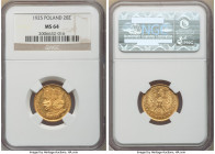 Republic gold 20 Zlotych 1925-(w) MS64 NGC, Warsaw mint, KM-Y33.

HID09801242017

© 2020 Heritage Auctions | All Rights Reserved