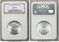 Republic Pair of Certified 50 Centavos 1916 MS65 NGC, KM561. Pair of blast white gems. Sold as is, no returns.

HID09801242017

© 2020 Heritage Au...