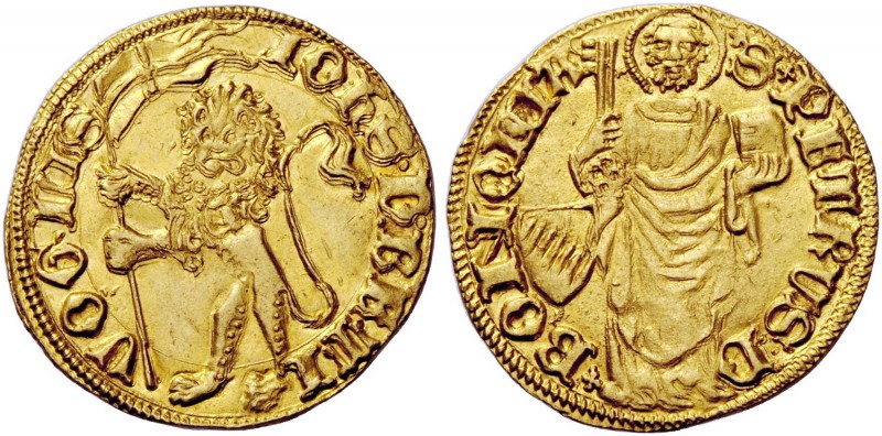 Bologna. Giovanni I Bentivoglio, 1401-1402. Bolognino, AV 3,53 g. IOhS D BETI – ...