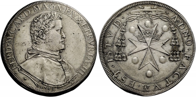 Firenze. Ferdinando I de’Medici, 1587-1609. I periodo: 1587-1588. Piastra 1588, ...