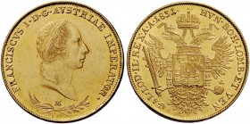 Milano. Francesco I d’Asburgo-Lorena, 1815-1835. Sovrana 1831. Pagani 104. Crippa 1/L. MIR 500/10.
q.Spl / Spl