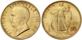 Savoia. Da 100 lire 1931/X. Pagani 647. MIR 1118b.
Molto rara. q.Fdc