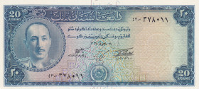 Afghanistan, 20 Afghanis, 1957, UNC, p31d
Estimate: USD 100-200