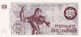 Albania, 50 Leke, 1992, UNC, p50b
Estimate: USD 50-100