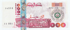 Algeria, 1.000 Dinars, 2005, UNC, p143
Commemorative banknote
Estimate: USD 25-50