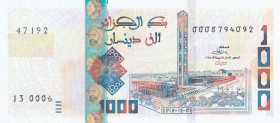 Algeria, 1.000 Dinars, 2018, UNC, p146
Estimate: USD 15-30