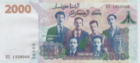Algeria, 2.000 Dinars, 2020, UNC, pNew
Estimate: USD 60-120