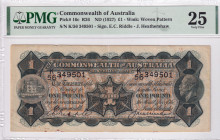 Australia, 1 Pound, 1927, VF, p16c
PMG 25, Commonwealth of Australia
Estimate: USD 300-600