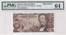 Australia, 20 Shillings, 1968, UNC, p142s, SPECIMEN
PMG 64
Estimate: USD 250-500