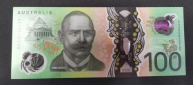 Australia, 100 Dollars, 2020, AUNC, pNew
Polymer plastics banknote
Estimate: USD 60-120