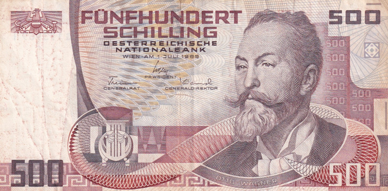 Austria, 500 Schilling, 1985, XF(-), p151
There are openings.
Estimate: USD 20...