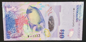 Bermuda, 10 Dollars, 2009, UNC, p59a
Estimate: USD 30-60