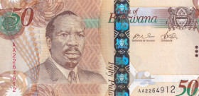 Botswana, 50 Pula, 2009, UNC, p32a
Estimate: USD 15-30