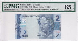 Brazil, 2 Reais, 2010, UNC, p252a
PMG 65 EPQ
Estimate: USD 25-50