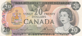 Canada, 20 Dollars, 1979, UNC, p93a
Queen Elizabeth II. Potrait, Light handling
Estimate: USD 35-70