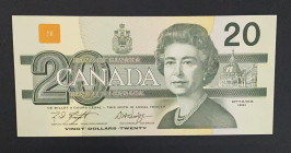 Canada, 20 Dollars, 1991, UNC, p97d
Queen Elizabeth II. Potrait
Estimate: USD 30-60