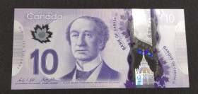 Canada, 10 Dollars, 2013, UNC, p107c
Polymer plastics banknote
Estimate: USD 15-30