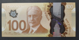 Canada, 100 Dollars, 2011, UNC, p110c
Polymer plastics banknote
Estimate: USD 100-200
