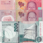 Cape Verde, 200 Escudos, 2005/2019, UNC, (Total 3 banknotes)
Estimate: USD 15-30