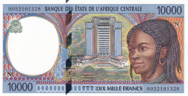 Central African States, 10.000 Francs, 2000, UNC(-), p505Nf
"N" Equatorial Guinea
Estimate: USD 50-100