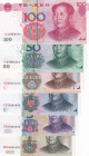 China, 1-5-10-20-50-100 Yuan, 1999/2005, UNC, (Total 6 banknotes)
With the same serial number
Estimate: USD 50-100