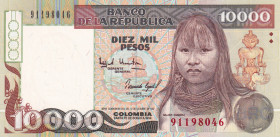 Colombia, 10.000 Pesos, 1994, UNC, p437A
Estimate: USD 75-150