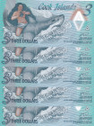 Cook Islands, 3 Dollars, 2021, UNC, pNew, (Total 5 consecutive banknotes)
Polymer plastics banknote
Estimate: USD 25-50