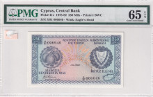 Cyprus, 250 Mils, 1975/1982, UNC, p41c
PMG 65 EPQ
Estimate: USD 40-80