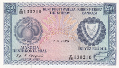 Cyprus, 250 Mils, 1979, UNC, p41c
Estimate: USD 50-100